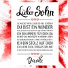 Lieber Sohn Kunstdruck