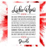 Lieber Opa Kunstdruck