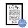 Lieber Papa Kunstdruck