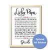 Lieber Papa Kunstdruck