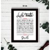 Liebe Tante gerahmter