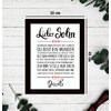 Lieber Sohn gerahmter