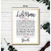 Liebe Mama gerahmter