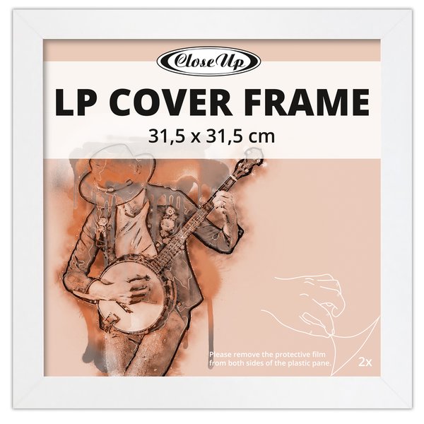 LP Album Cover Rahmen Holz
