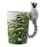 Lemur Tasse mit 3D Henkel