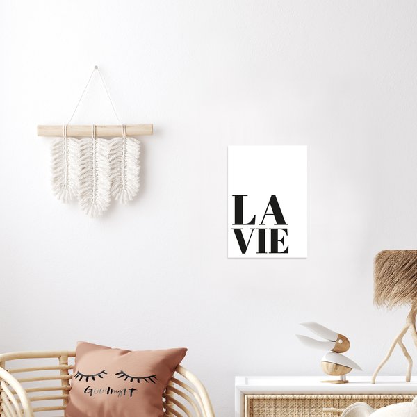 La Vie Kunstdruck Din A4