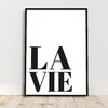 La Vie Kunstdruck Din A4