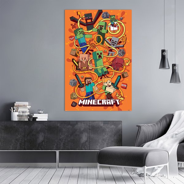 Minecraft Poster Funtage