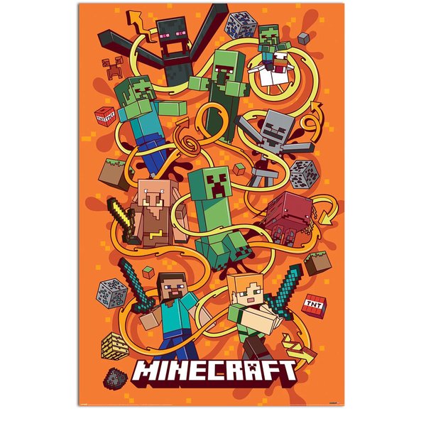 Minecraft Poster Funtage