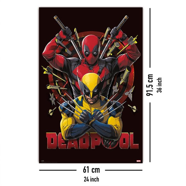 Marvel Comics Poster Deadpool