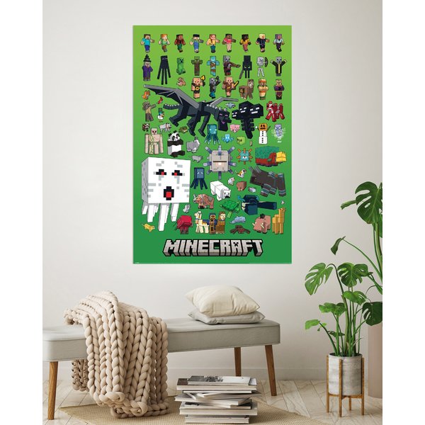 Minecraft Poster Character