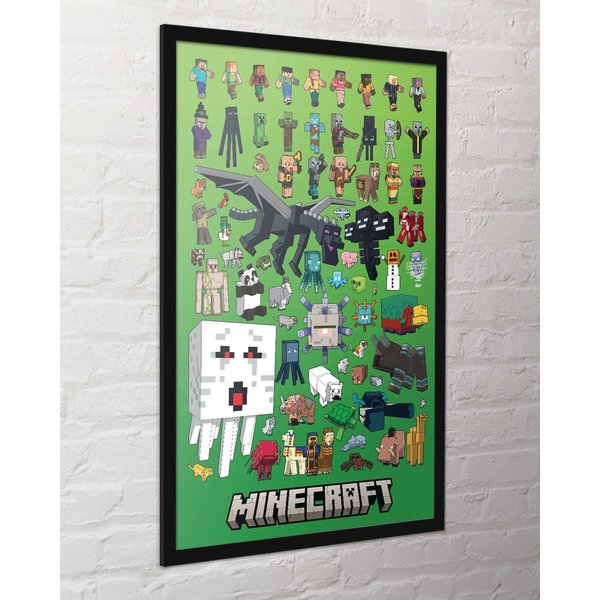 Minecraft Poster Character
