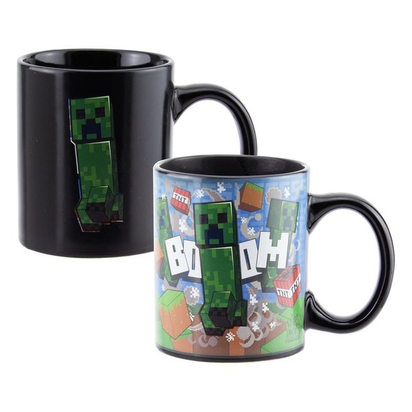 Minecraft Thermoeffekt-Tasse