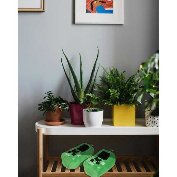 Minecraft Hausschuhe Creeper