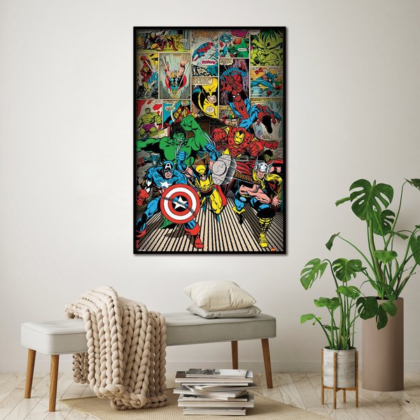Marvel Poster Here Come The