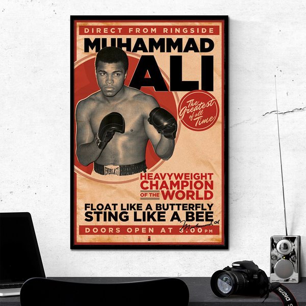 Muhammad Ali Poster Vintage