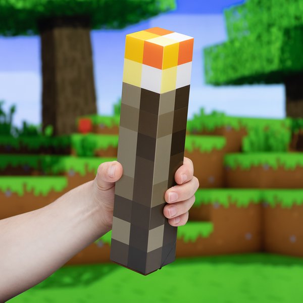 Minecraft Fackellampe Torch