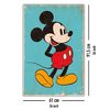 Mickey Mouse Poster Retro Blue