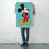 Mickey Mouse Poster Retro Blue
