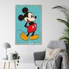 Mickey Mouse Poster Retro Blue