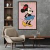 Minnie Mouse Poster Retro Pink