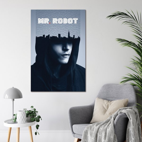 Mr. Robot Poster Hacked
