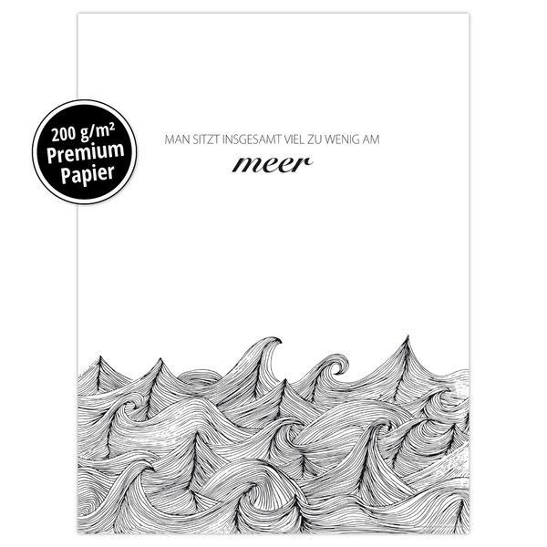 Meer Kunstdruck