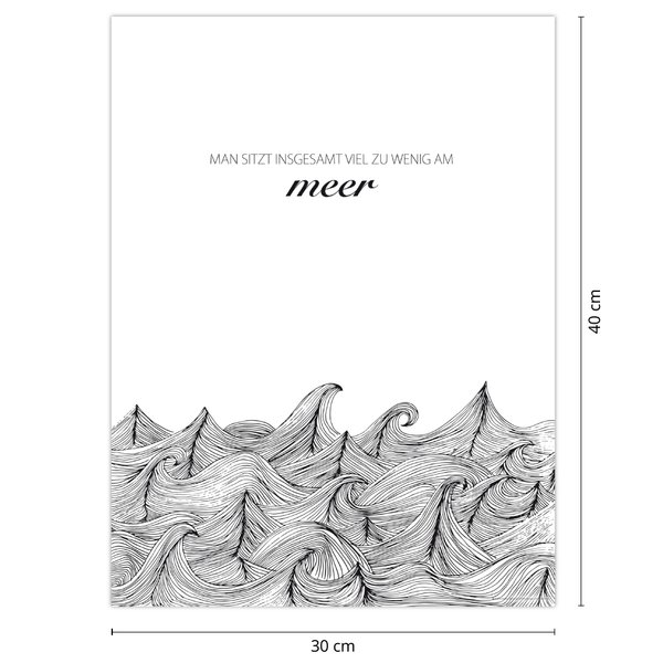 Meer Kunstdruck