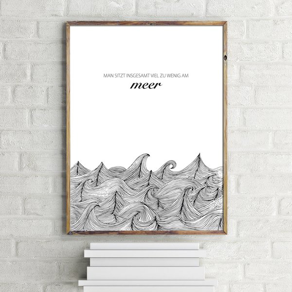 Meer Kunstdruck