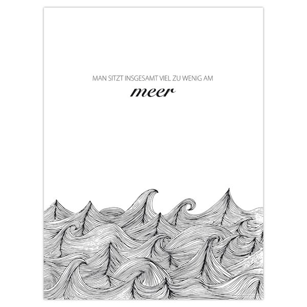 Meer Kunstdruck
