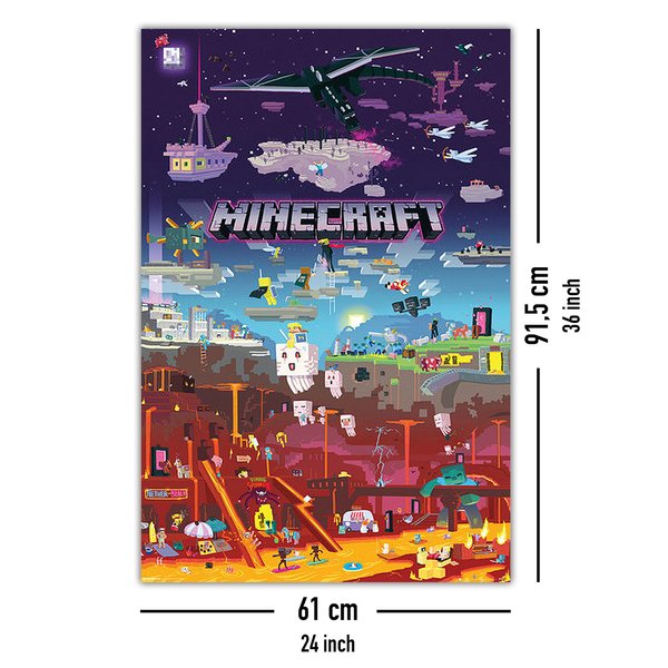 Minecraft Poster World Beyond