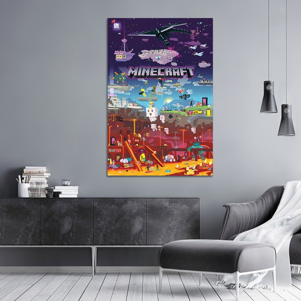 Minecraft Poster World Beyond