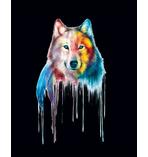Mystical Wolf Poster