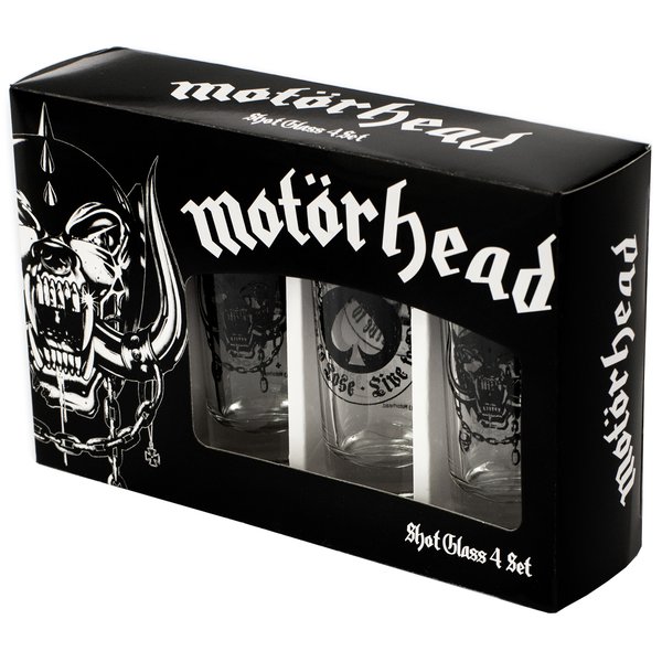 Mot&ouml;rhead Schnapsgl&auml;ser