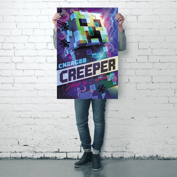 Minecraft Poster Charged