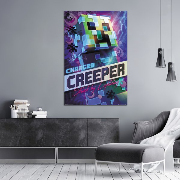 Minecraft Poster Charged