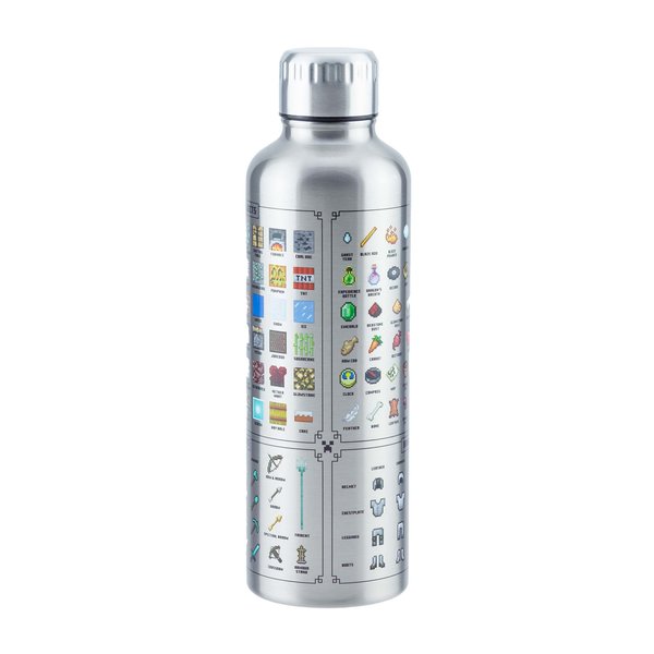 Minecraft Trinkflasche Metall