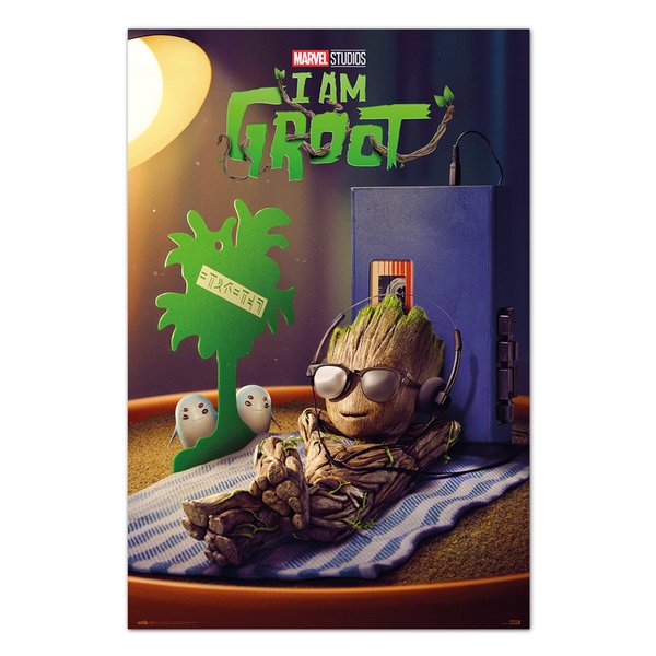 Marvel I am Groot Poster Get