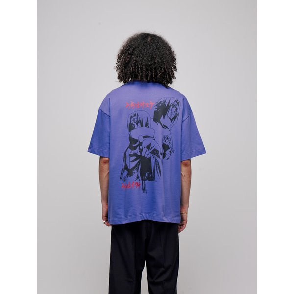 Naruto Graphic T-Shirt Purple