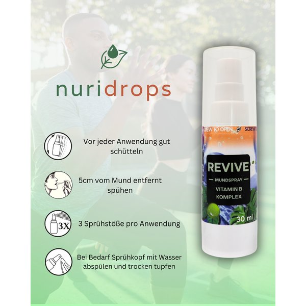 nuridrops REVIVE Mundspray