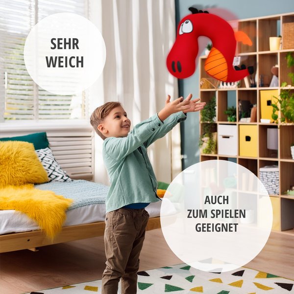 Nackenkissen Comictier Drache