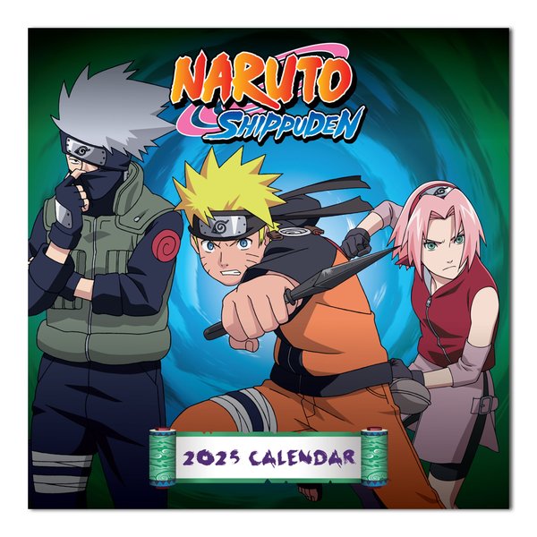 Naruto Shippuden Kalender 2025