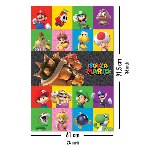 Nintendo Super Mario Poster