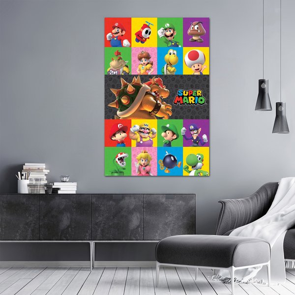 Nintendo Super Mario Poster