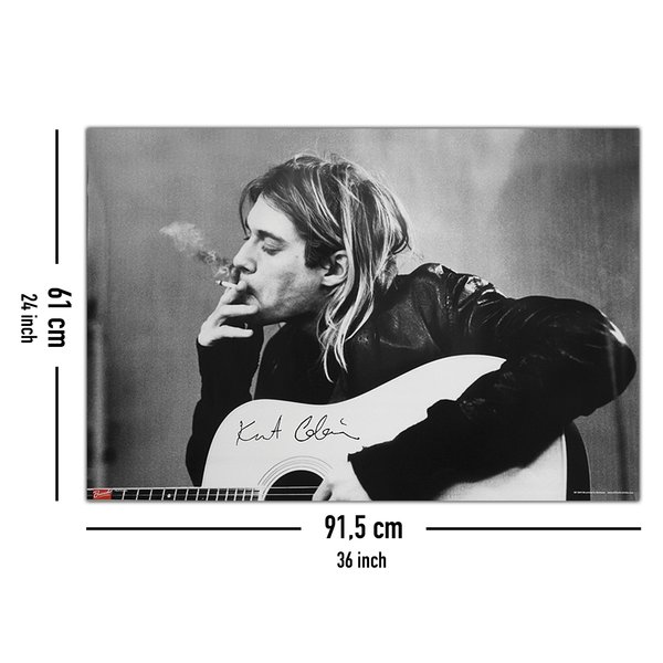 Nirvana Poster Kurt Cobain