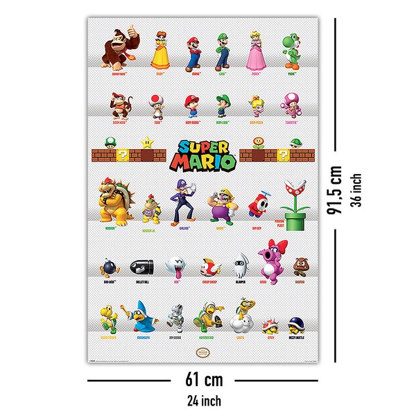 Nintendo Super Mario Poster