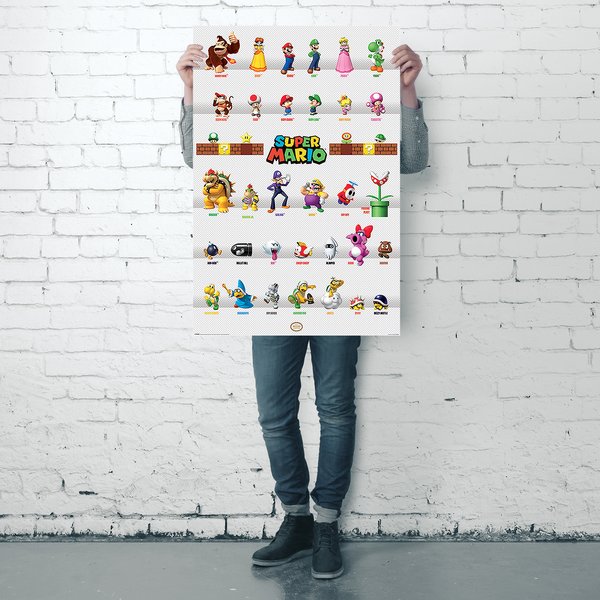 Nintendo Super Mario Poster