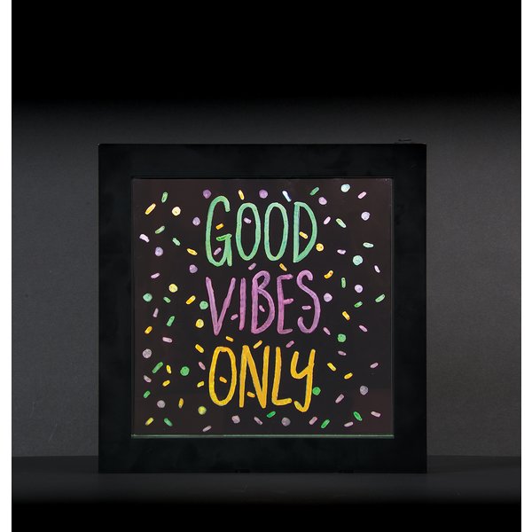 Neon Effect Light Up Message