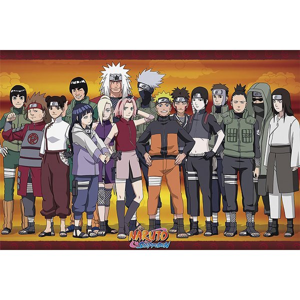 Naruto Poster 3er-Set