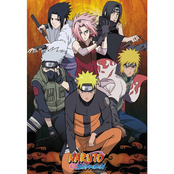 Naruto Poster 3er-Set